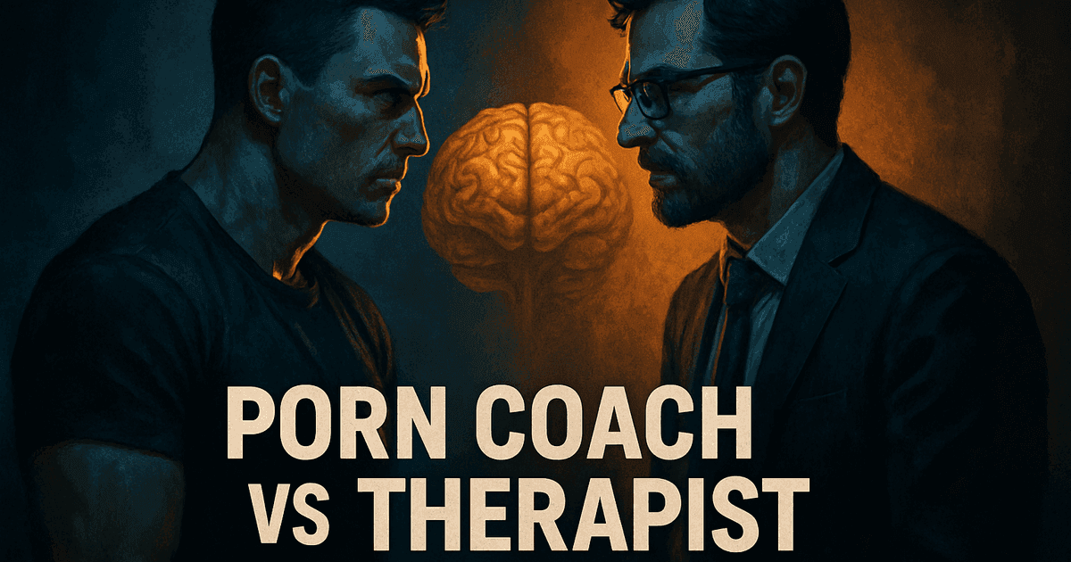 Porn Coach vs Therapist: Prefrontal Gains in 8 Weeks