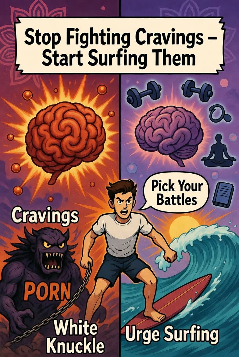 Why Fighting Porn Cravings Head-On Is Making Them Stronger (And What to Do Instead)