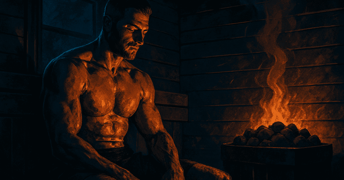 Time Evening Sauna Sessions to Double Growth Hormone and Reset Dopamine Baselines